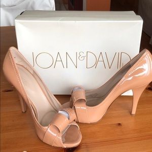 Joan & David Peep Toe Pump